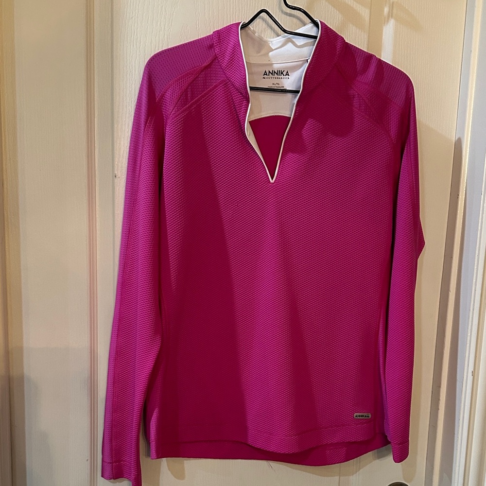 Annika Women's Pink Long Sleeve Top